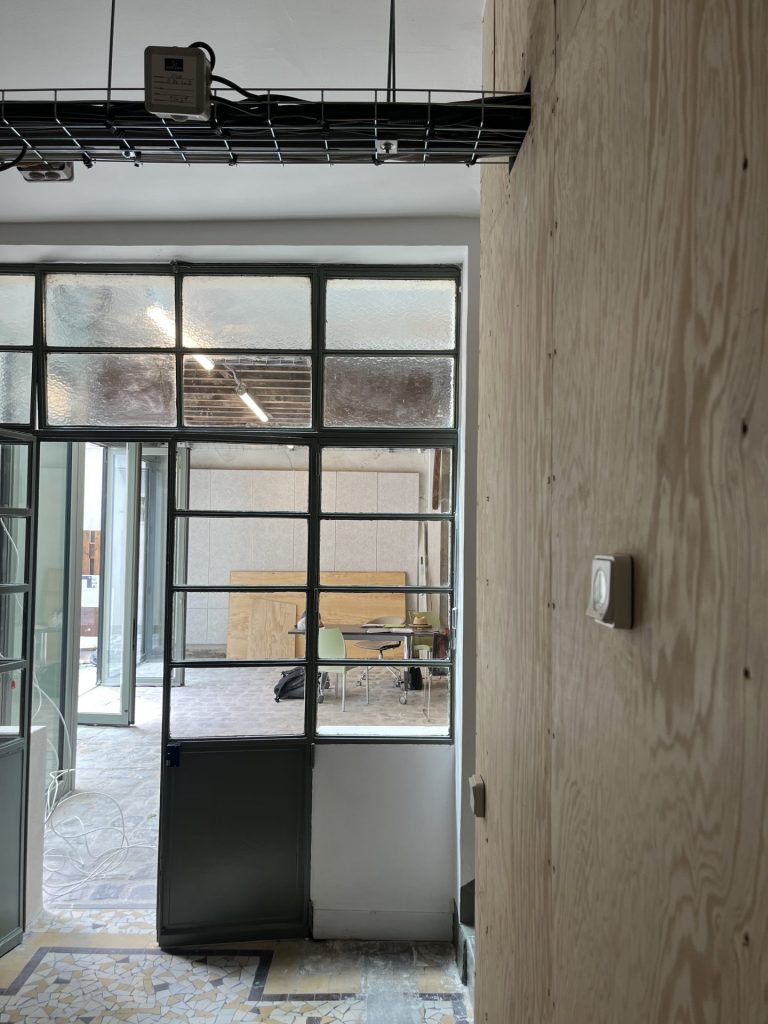 Chantier Maison de l'Écologie