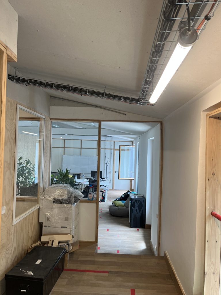 Chantier Maison de l'Écologie